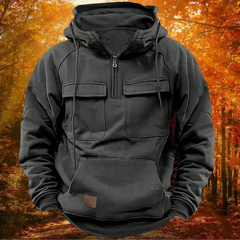 William | Sudadera con capucha invernal multifuncional