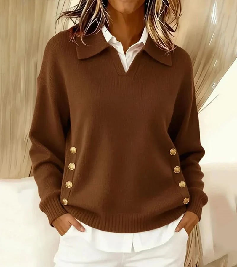 Lara | Pull élégant en maille