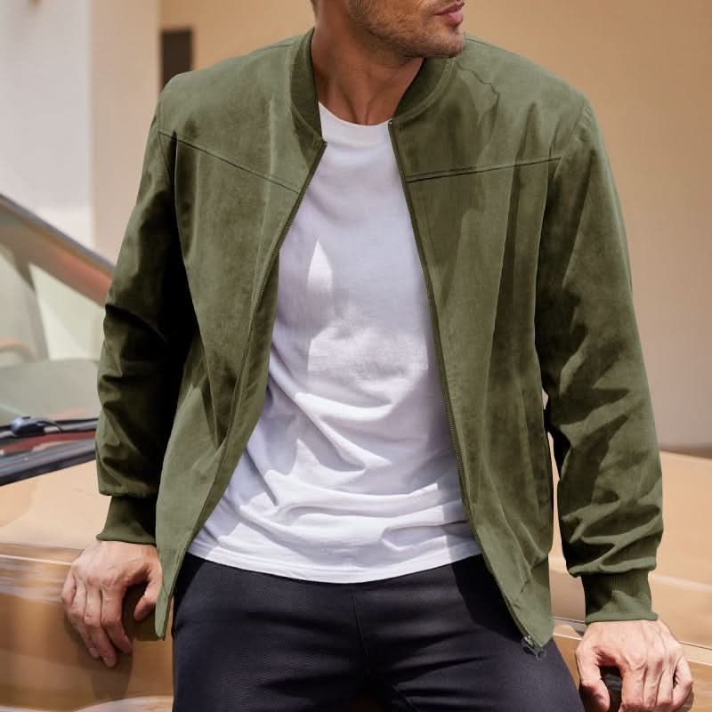 Ryan | Chaqueta clásica de diario con cremallera frontal