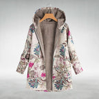 Hailey | Chaqueta polar floral acogedora