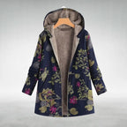 Hailey | Chaqueta polar floral acogedora