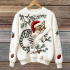 Emery | Le pull de Noël parfait pour les amoureux des chats