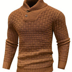Hunter | Suéter texturizado con botones en el cuello