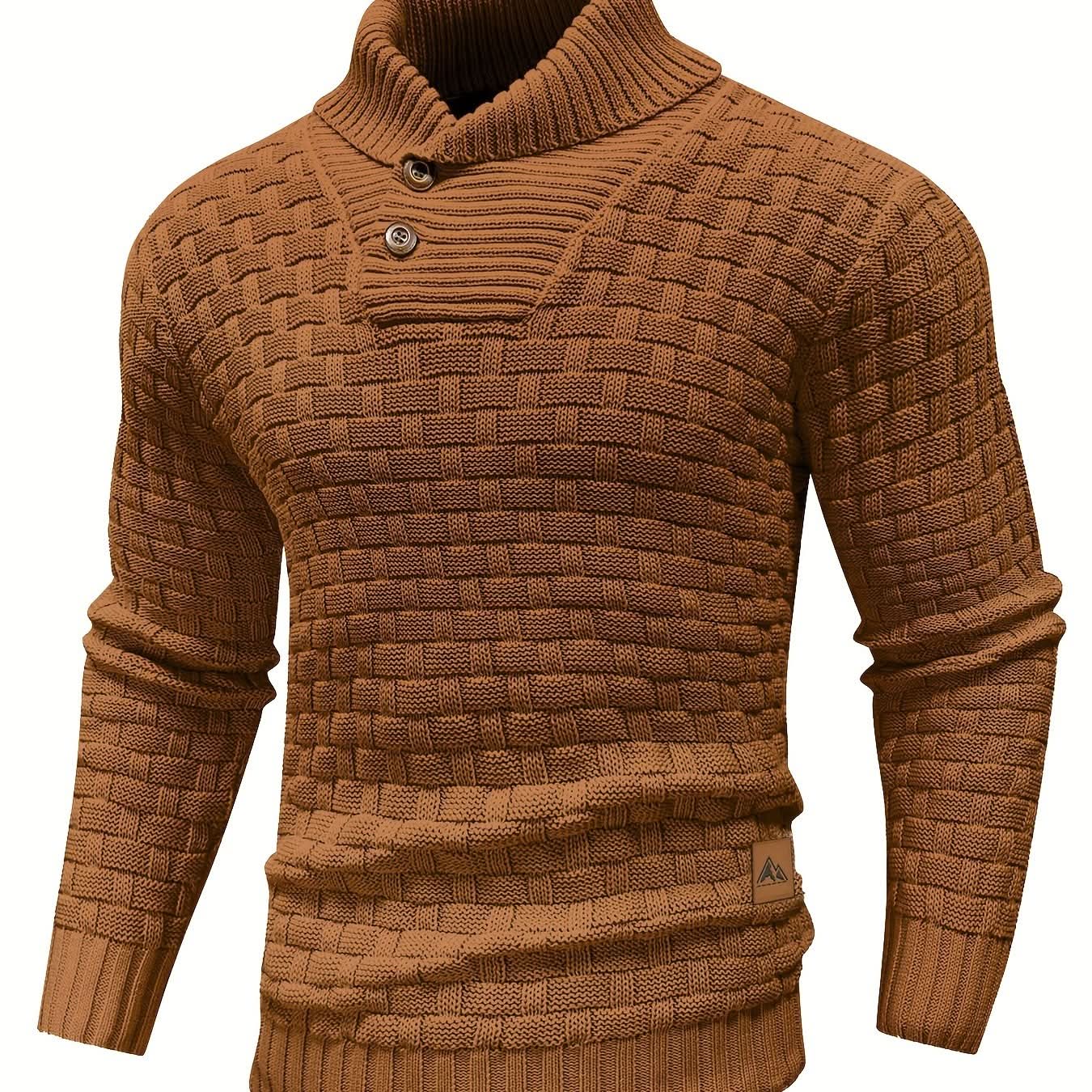 Hunter | Suéter texturizado con botones en el cuello