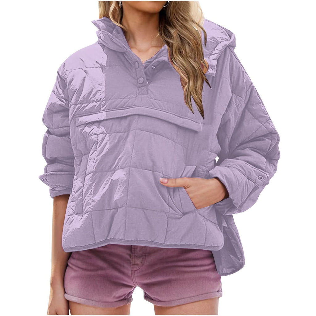 Margaret | Oversized Hooded Pullover Jacket
