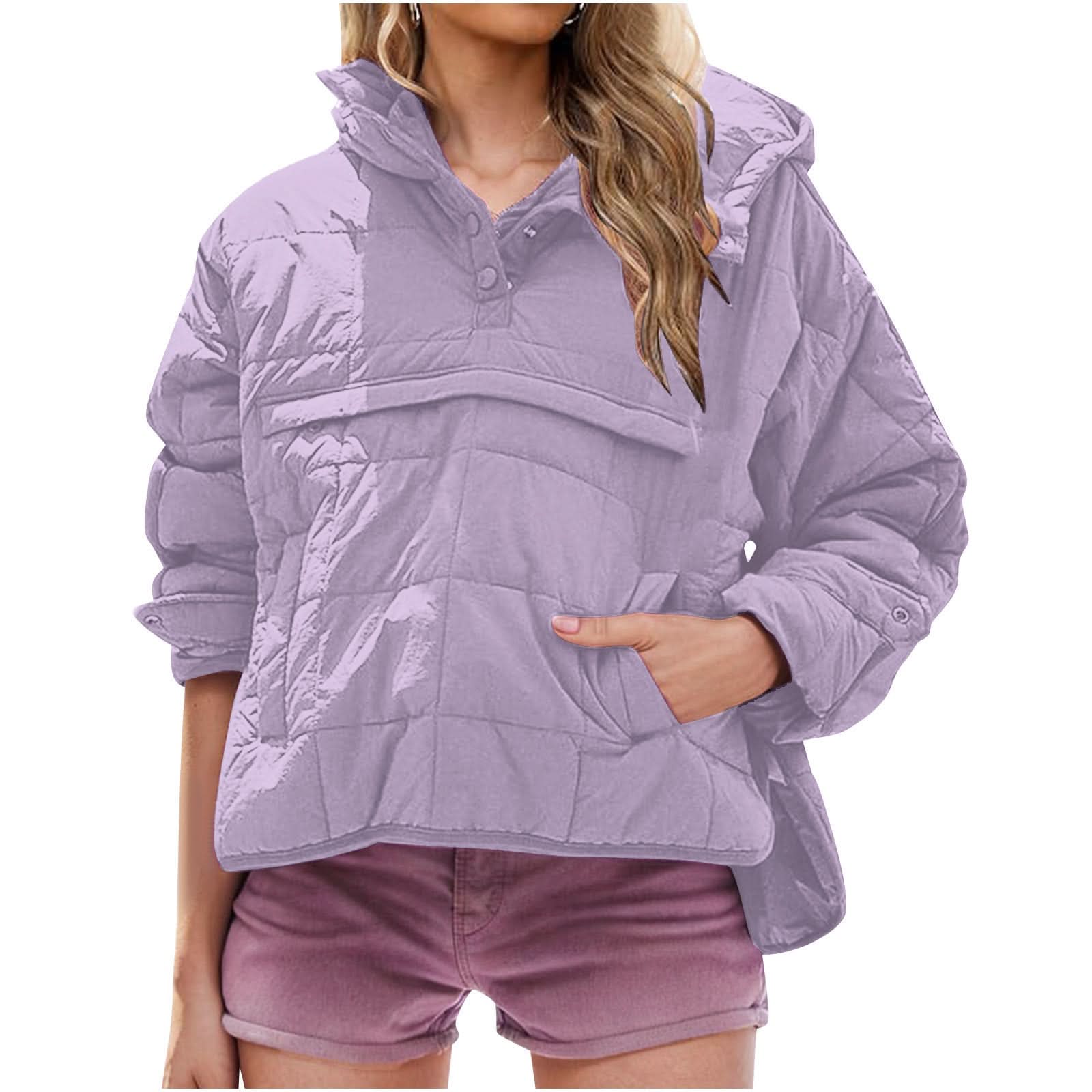 Margaret | Oversized Hooded Pullover Jacket