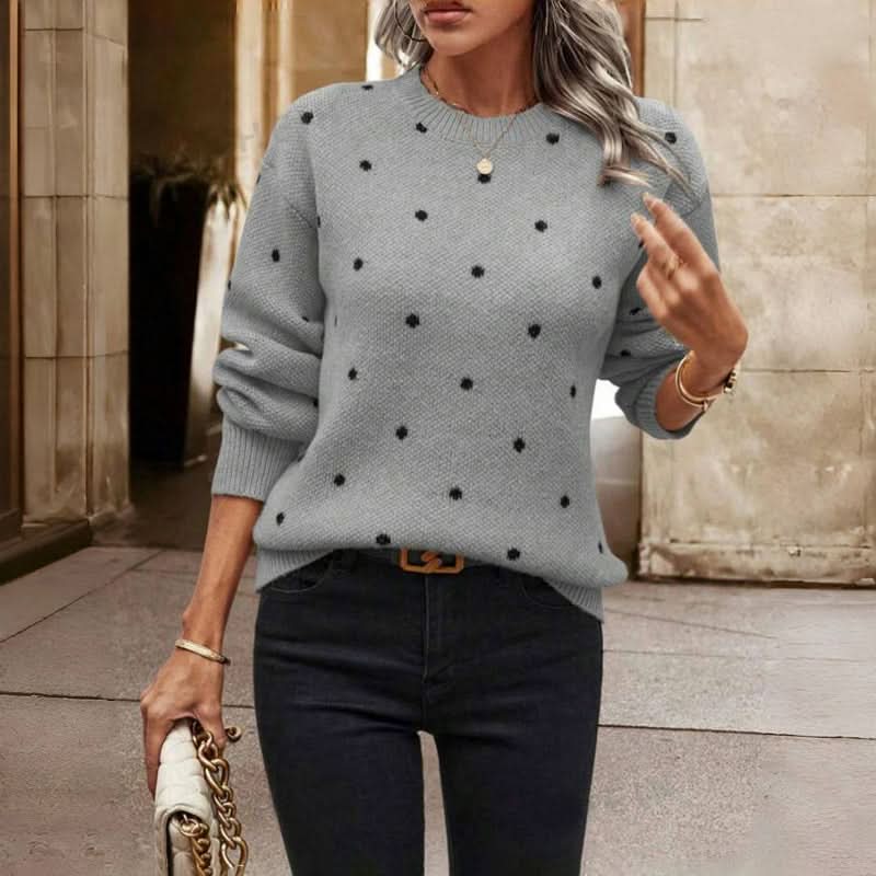 Esmee | Pull à pois élégant et classique