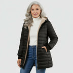 Helena | Abrigo de invierno con capucha cómodo