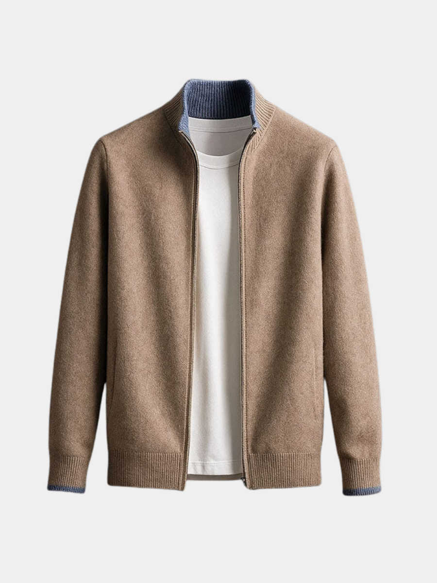 Charles | Chaqueta refinada con cremallera