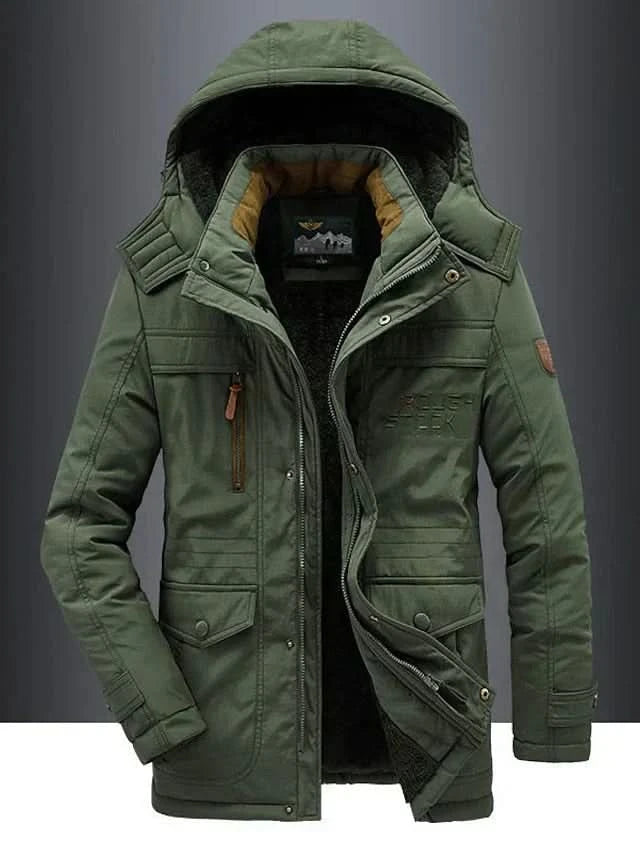 Mason | Parka d'hiver isolant à capuchon