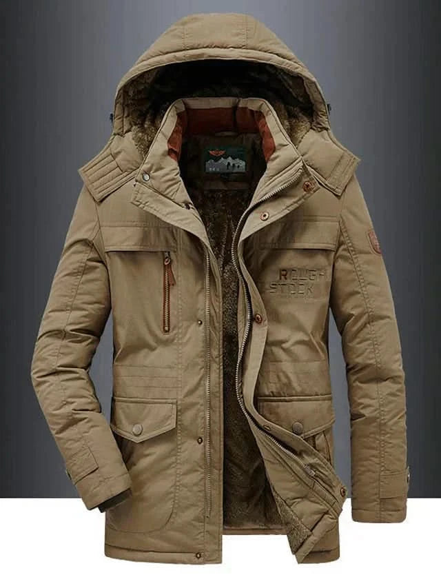 Mason | Parka de invierno con capucha y aislamiento térmico