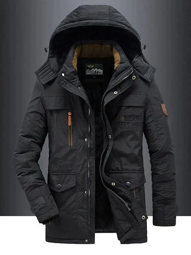 Mason | Parka d'hiver isolant à capuchon