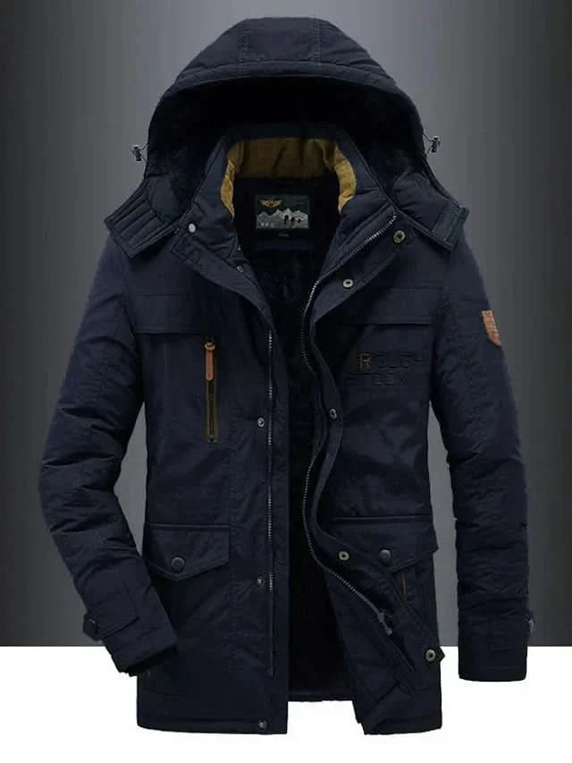 Mason | Parka d'hiver isolant à capuchon