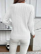 Sophia | Classic Cable Knit Jumper