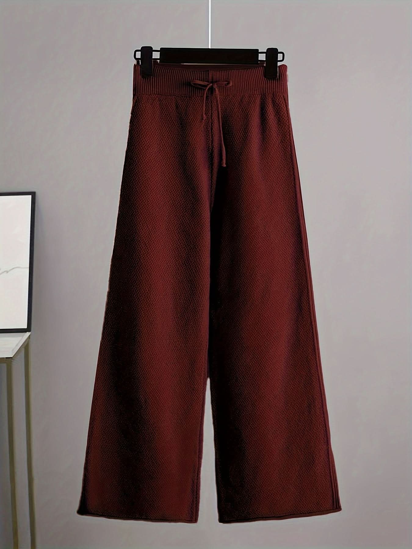 Joan | Ensemble décontracté pull et pantalon ample