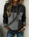 Naomi | Relaxed Color-Block Hoodie