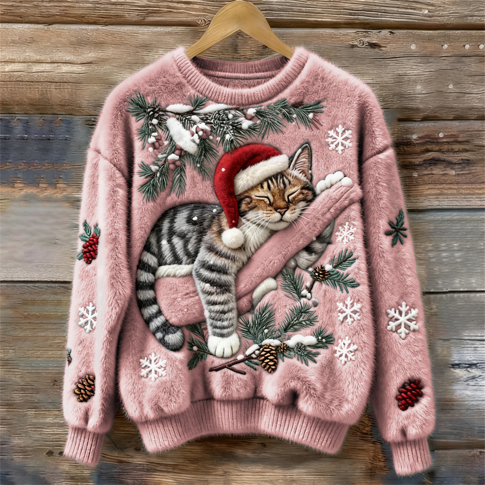 Emery | Le pull de Noël parfait pour les amoureux des chats