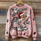 Emery | Le pull de Noël parfait pour les amoureux des chats