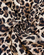 Hailey | Abrigo reversible con capucha de leopardo