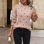 Esmee | Pull à pois élégant et classique