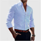 Ronan | Camisa clásica de botones a rayas