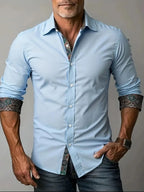 Théo | Chemise ajustée boutonnée