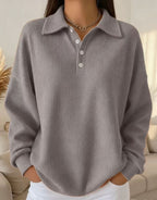 Michelle | Polo en maille col souple
