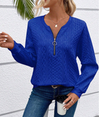 Emy | Suéter elegante con cremallera