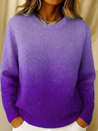 Isabelle | Pull en tricot élégant à dégradé de couleurs