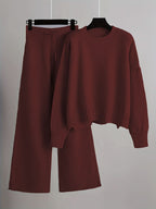 Joan | Ensemble décontracté pull et pantalon ample