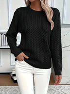 Sophia | Classic Cable Knit Jumper