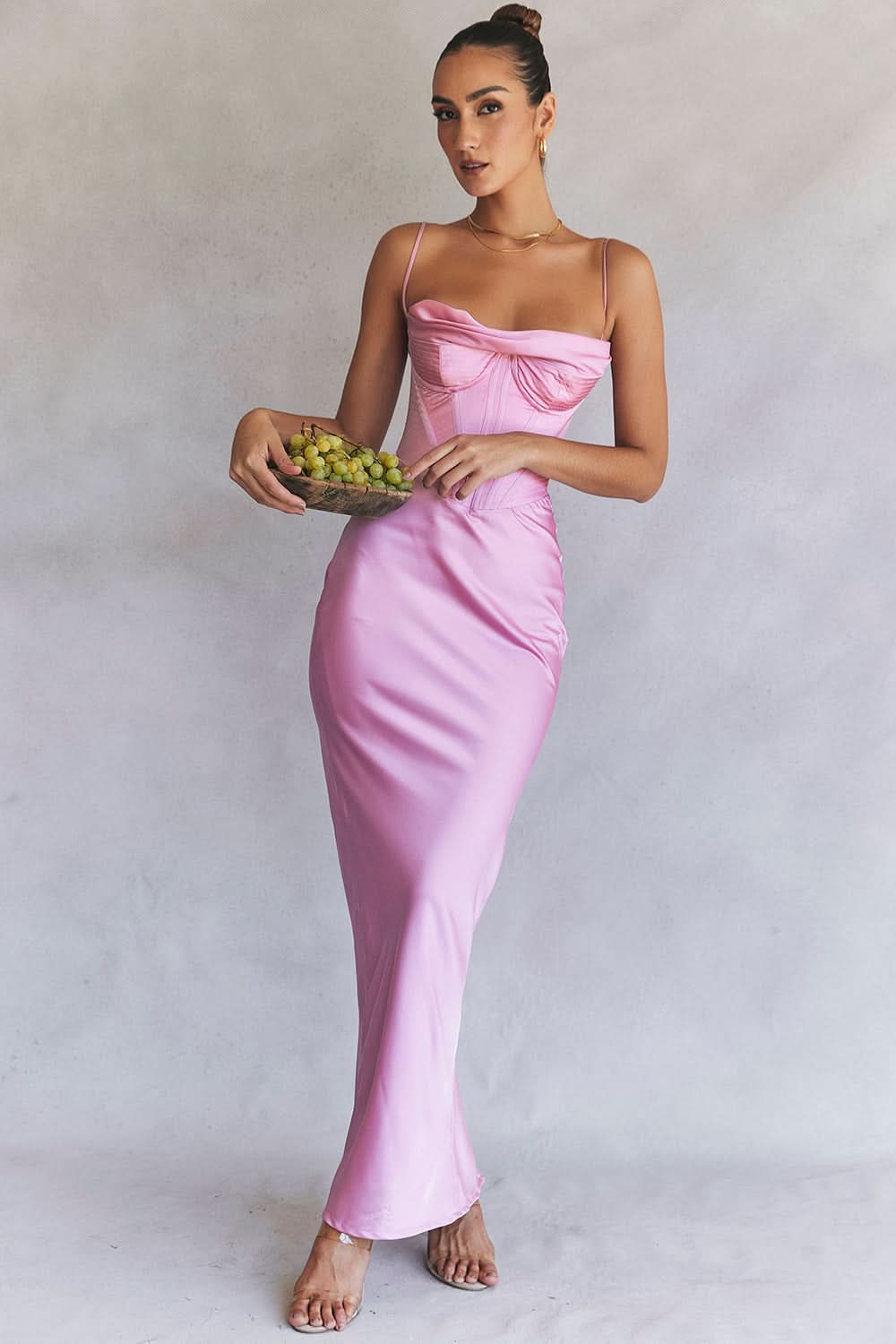 Rosalie™ | Romantic Floral Boned Maxi Dress