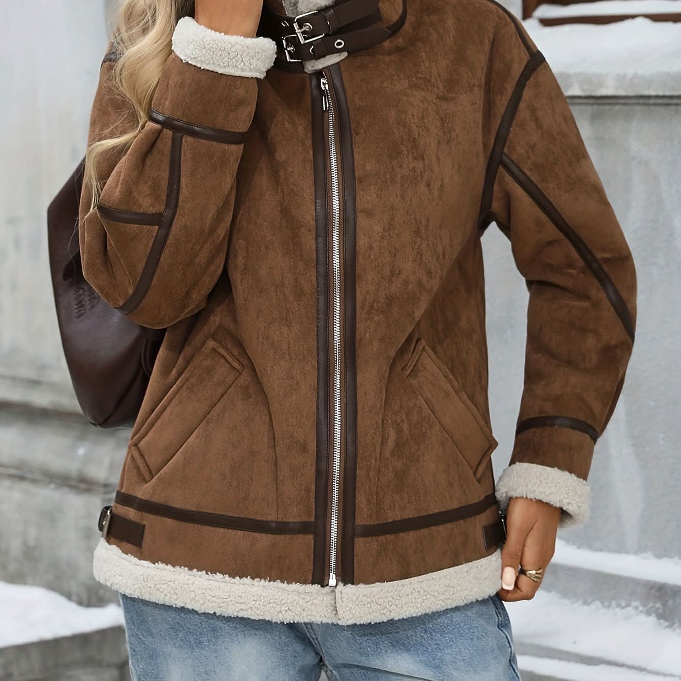 Samantha | Chaqueta de invierno cálida con cremallera