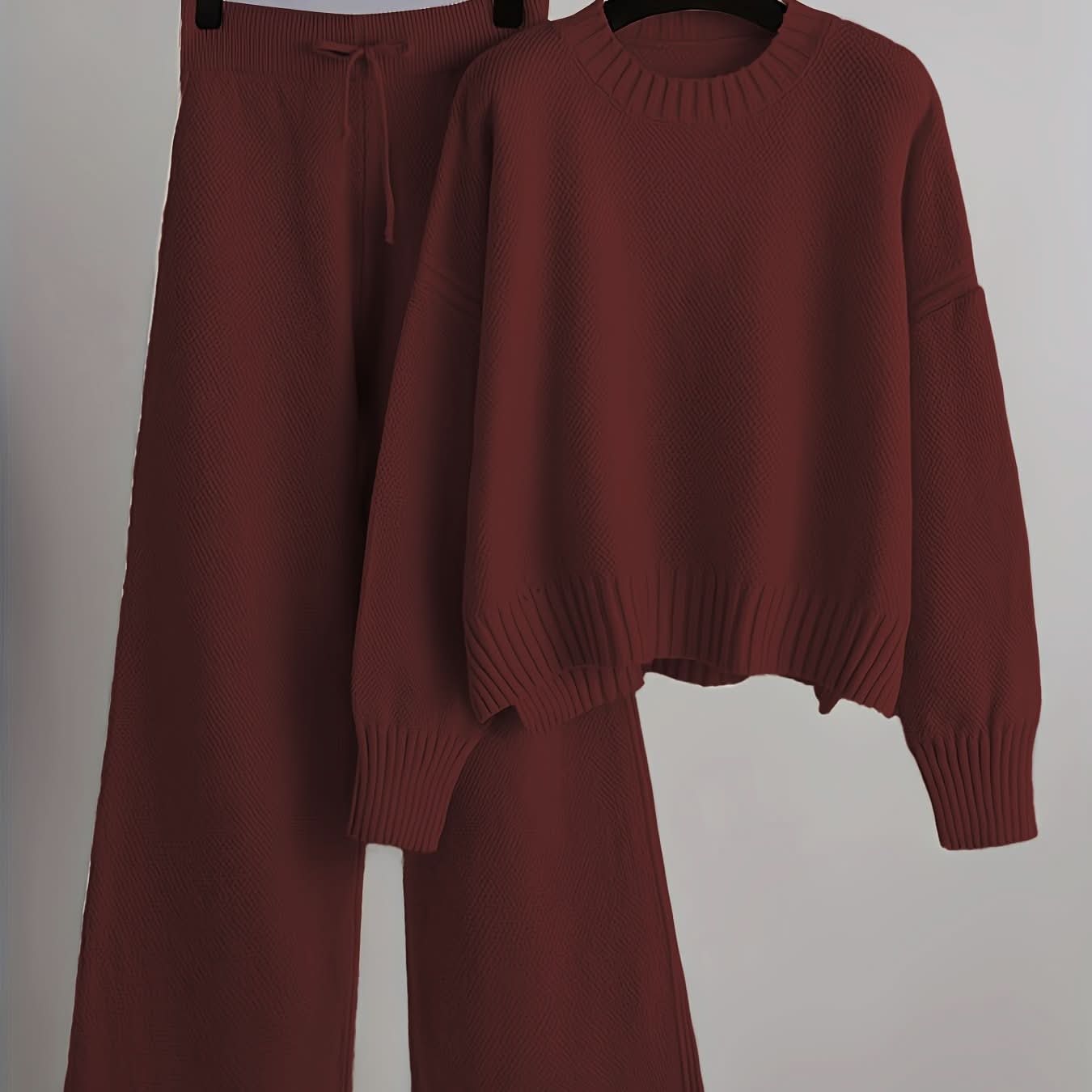 Joan | Ensemble décontracté pull et pantalon ample
