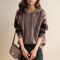 Leonie | Suéter con capucha de jacquard