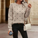 Esmee | Pull à pois élégant et classique