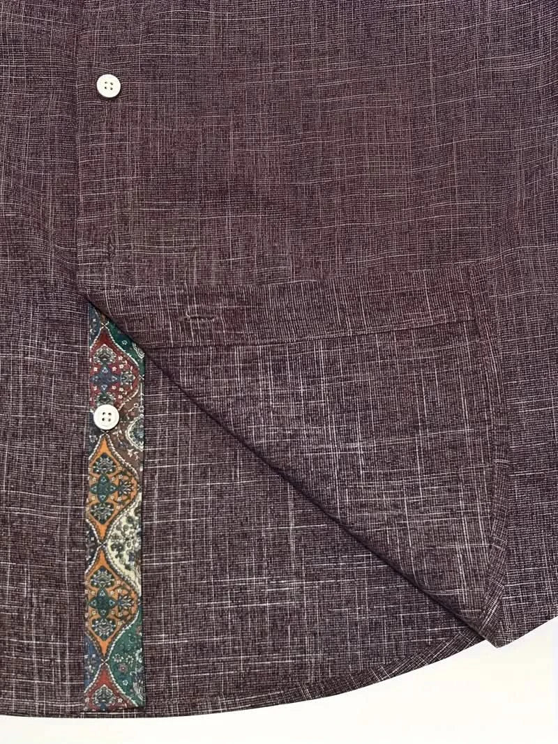 Théo | Chemise ajustée boutonnée