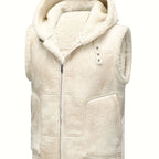 Caleb | Chaleco con capucha estructurado de invierno