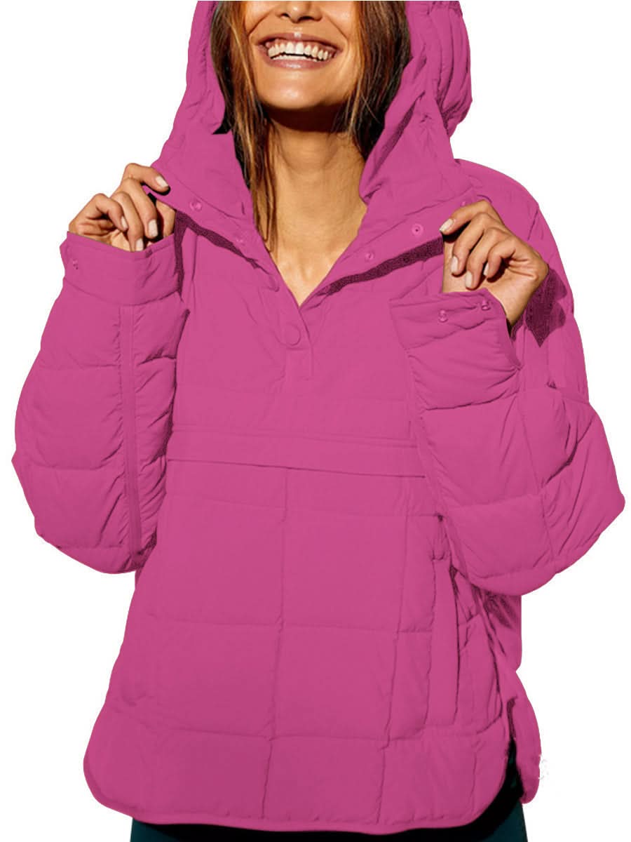 Margaret | Oversized Hooded Pullover Jacket