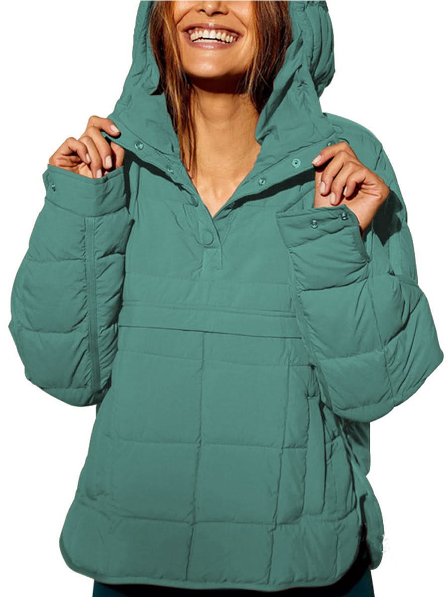 Margaret | Oversized Hooded Pullover Jacket
