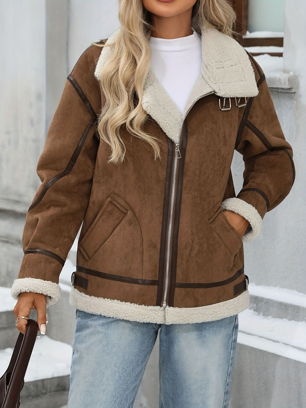 Samantha | Chaqueta de invierno cálida con cremallera