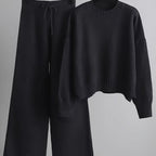 Joan | Ensemble décontracté pull et pantalon ample