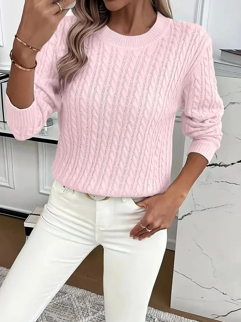 Sophia | Classic Cable Knit Jumper