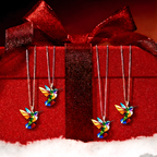 Lana | Boucles d'oreilles colibri colorées