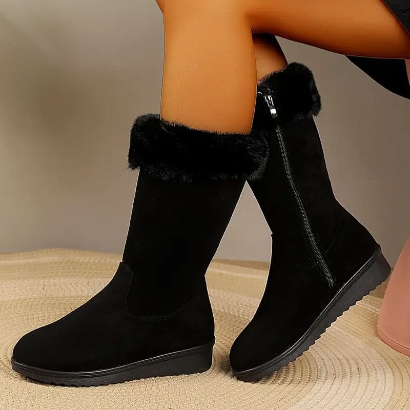 Mila | Elegantes botas de invierno con forro de peluche para mayor comodidad