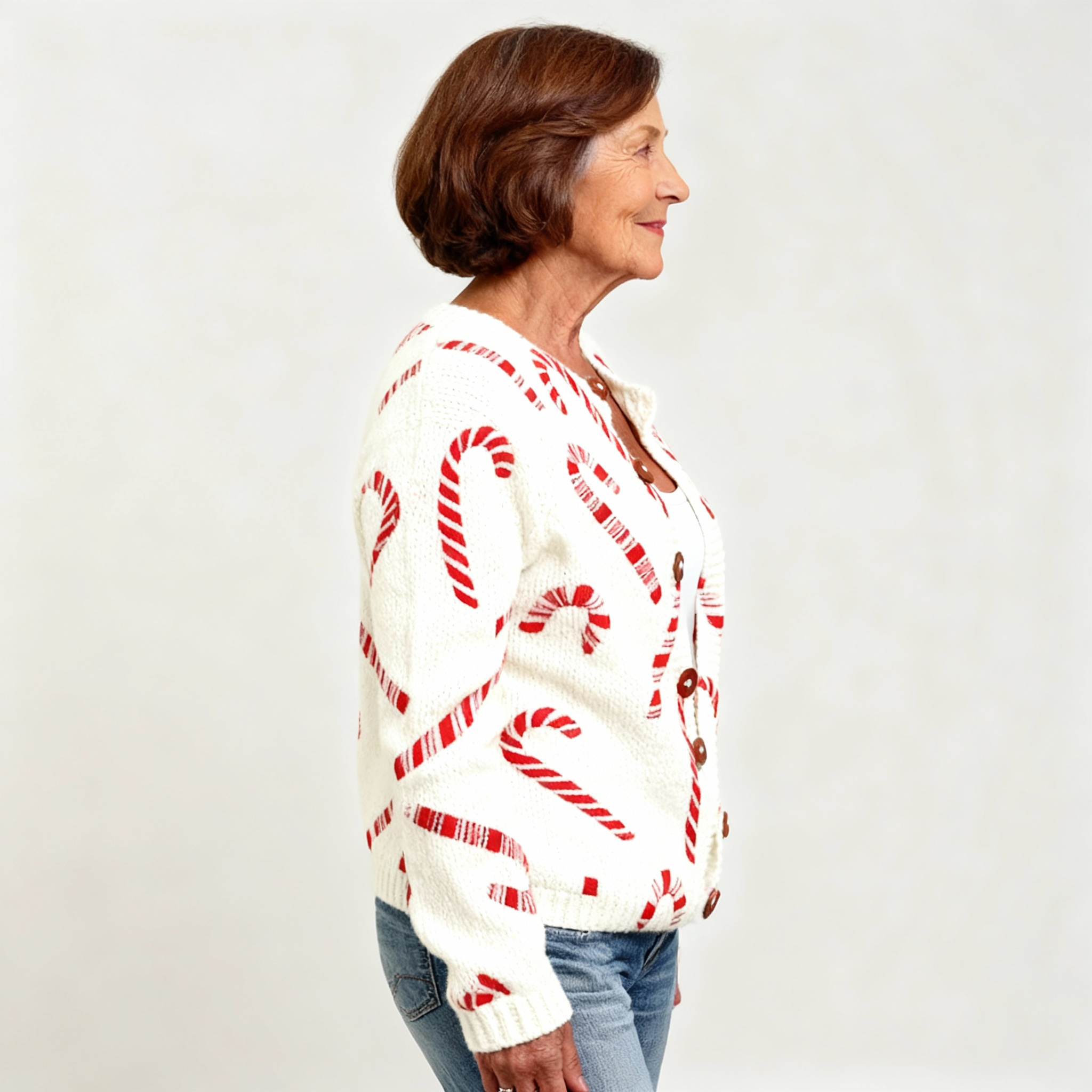 Holly | Cardigan douillet tricoté pour les fêtes