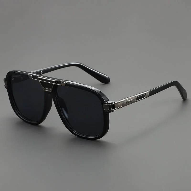 Sahara Gold™ | Smoked Gradient Square Sunglasses | UV400 Gold