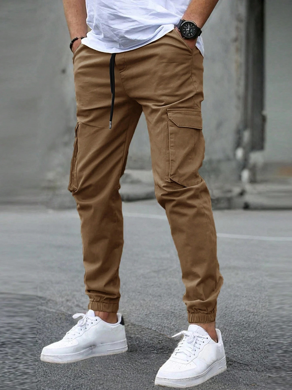 David | Pantalones joggers cargo de uso diario