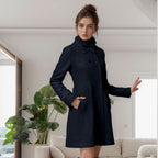 Harper | Abrigo bufanda con capucha elegante