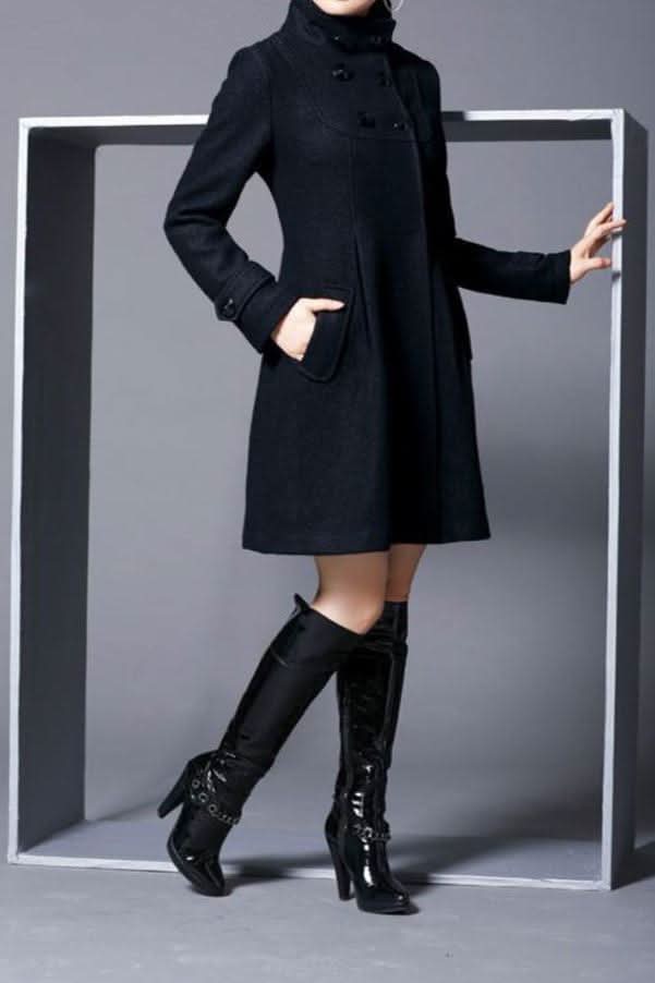 Harper | Abrigo bufanda con capucha elegante